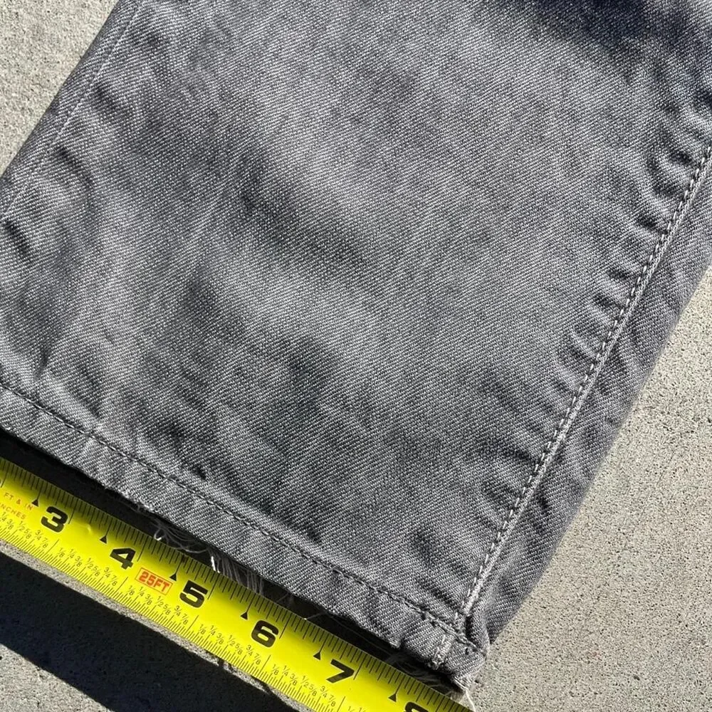 Express Men's Grey and Blue Jeans